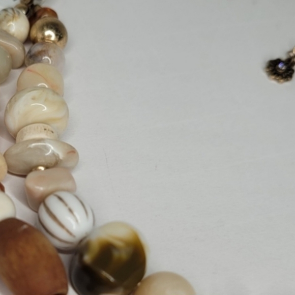 NWOT Free People Kaui Beaded Choker two layer - Picture 5 of 6